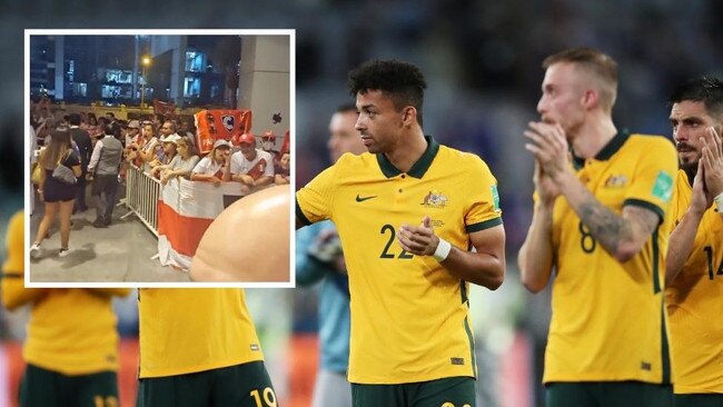 The Socceroos will take on Peru on Tuesday morning.