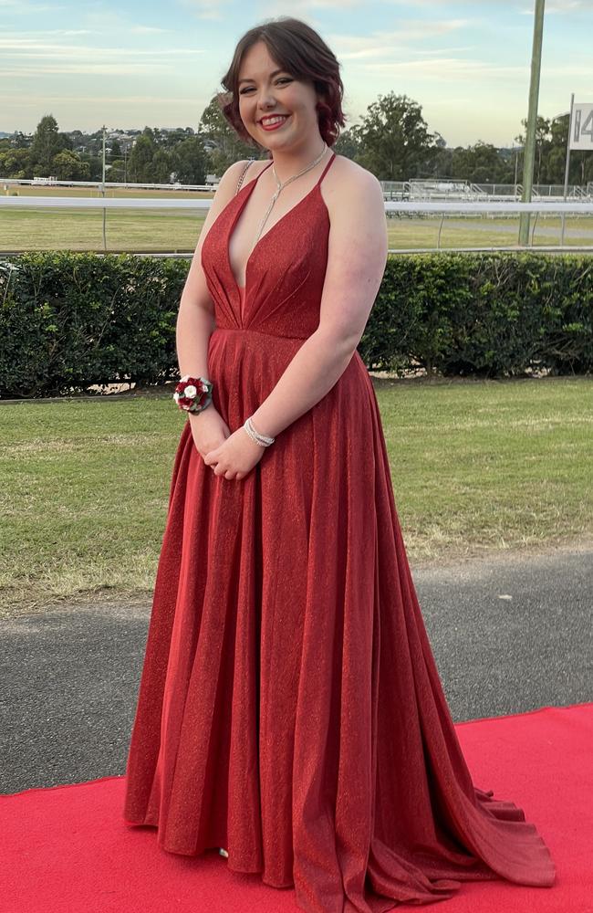 Kenzie Hubner at the St Patrick's College formal on Friday, June 14, 2024.