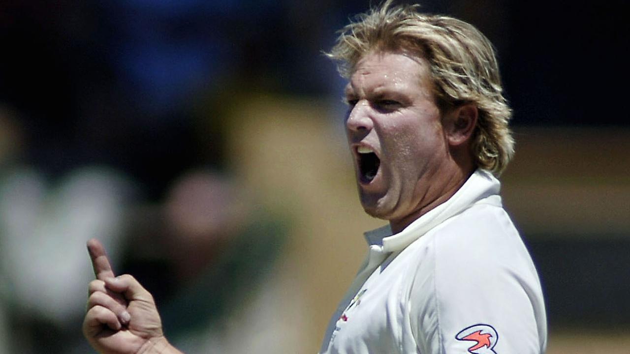 Shane Warne celebrates a wicket during the 2006 Ashes. Picture: Getty Images