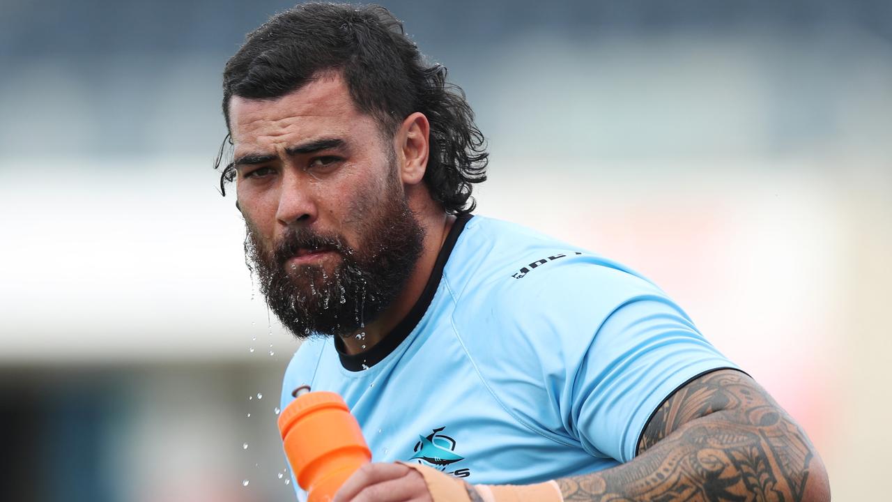 Andrew Fifita underwent solo fitness session in an effort to prolong his career. 
