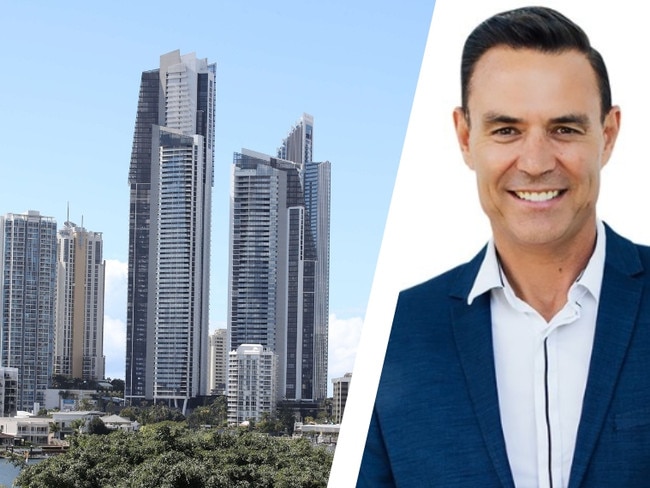 Councillor Darren Taylor is meeting with high rise residents at Surfers Paradise and Main Beach to discuss the Gold Coast City Council's view tax.