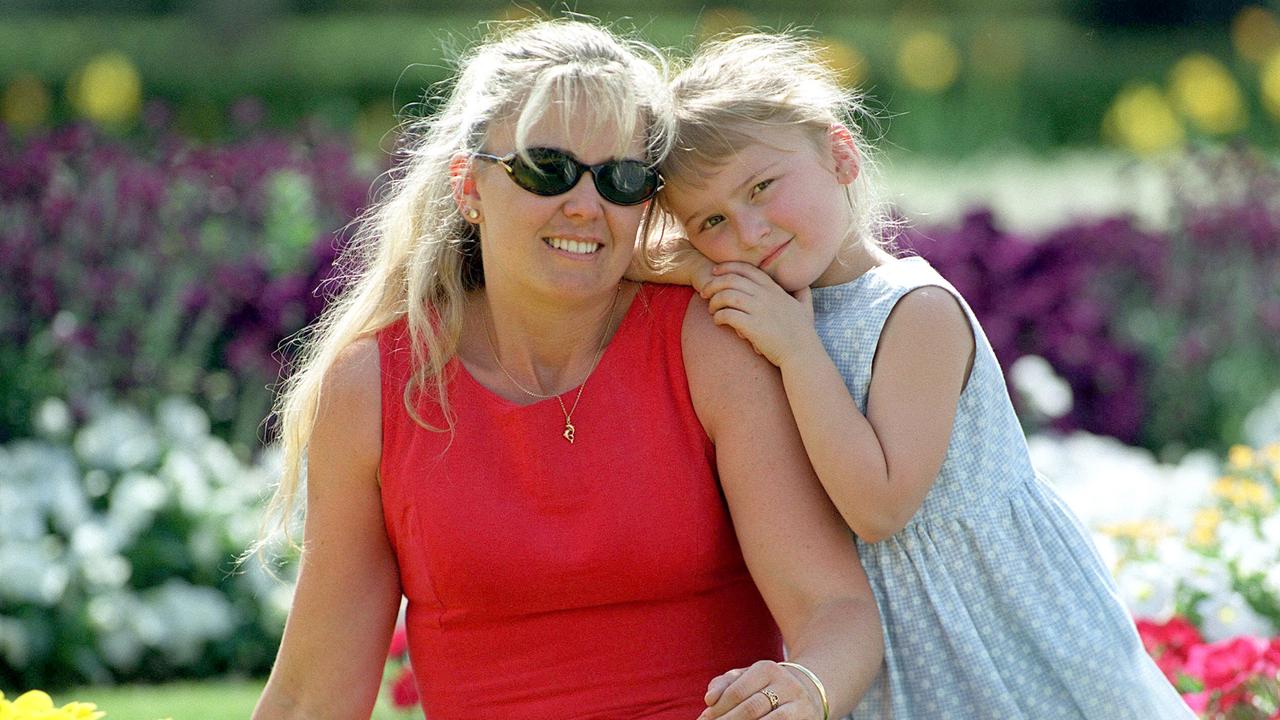 Jo Smith with daughter Madison 5, in Laurel Bank Park. Picture: David Martinelli.