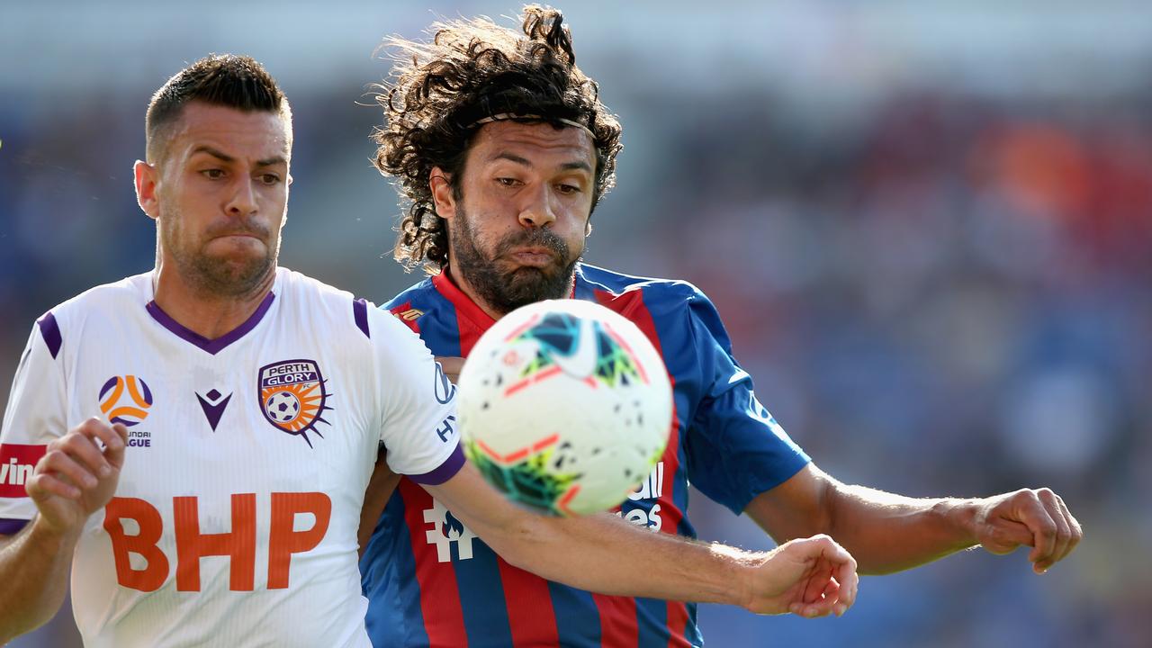 Nikolai Topor-Stanley (R) hit a goal of the season contender as the Jets kept their season alive.