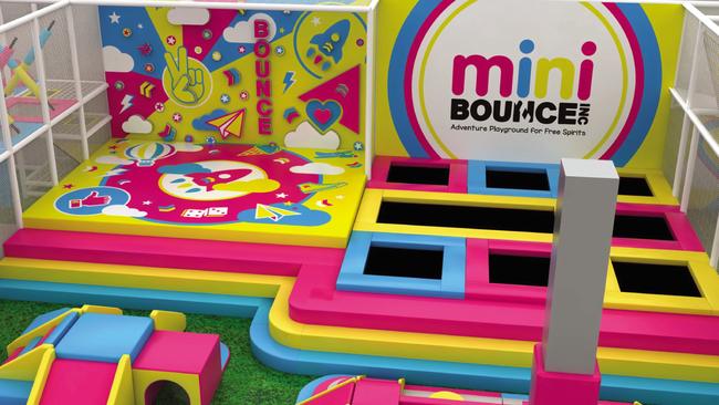 Proposed Ipswich miniBOUNCE. Picture: supplied