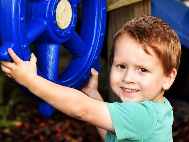 Connor Rowles setting sail at one of Grafton's best performing child care centres, Blinky's Children's Centre Grafton.