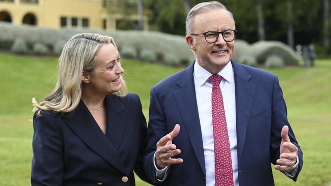 Prime Minister Anthony Albanese has shed new light on his upcoming wedding to Jodie Haydon. Picture: NewsWire / Martin Ollman