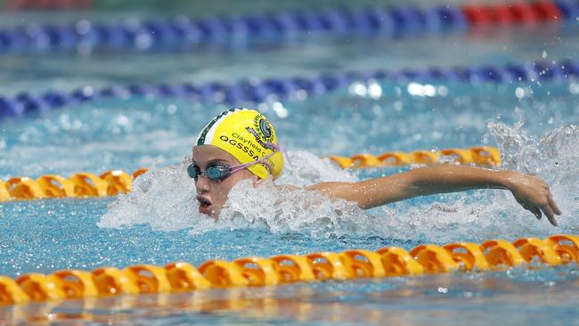 The QGSSA swimming championships at the Sleeman Sports Complex, Brisbane 28th February 2024. (Image/Josh Woning)