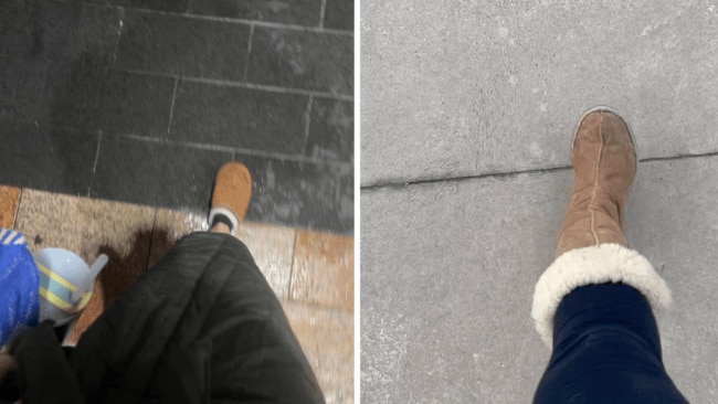 People are heading out in their Uggs or equivalent because #wintercomfort. Images: Supplied