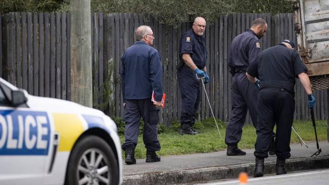 Police are investigating the circumstances surrounding the death after the grisly discovery. Picture: NZ Herald / George Heard