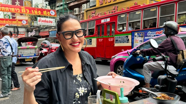 Breakfast rule Marion Grasby lives by when travelling