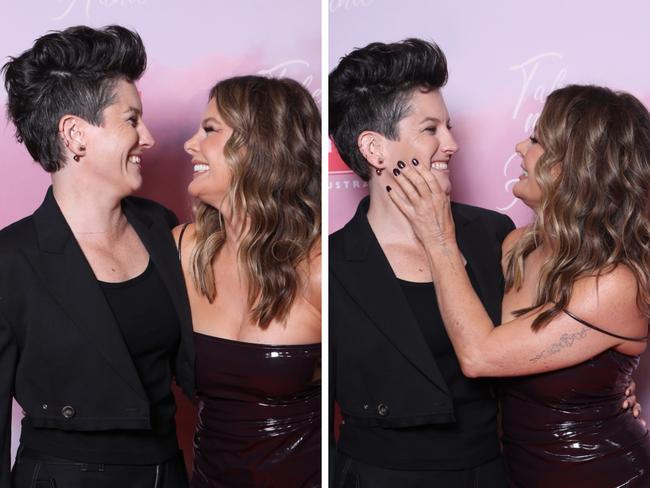 Aussie same-sex couple’s red carpet debut