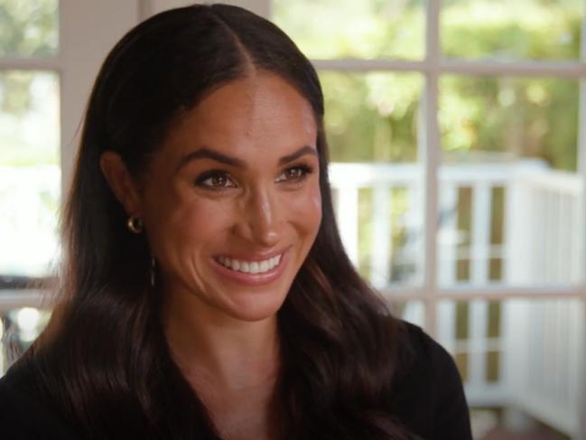 Meghan Markle during her interview with Variety. Picture: Variety