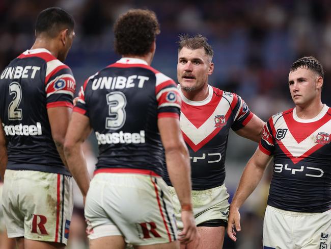 The Roosters were totally outclassed by the Broncos in their season opener. Picture: Matt King/Getty Images