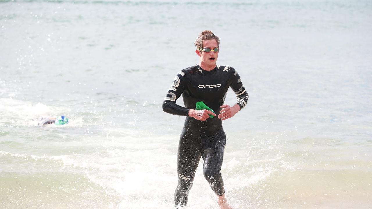 Australia Day Ocean Swim at Kingston Beach. Picture: Nikki Davis-Jones