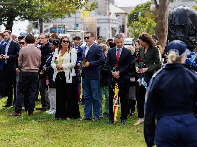 DAILY TELEGRAPH MAY 1, 2024A service in Randwick this morning to remember victims of domestic violence. General picture of the event. Picture: David Swift