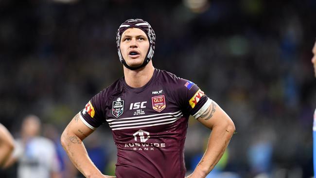 Queensland players would not relish three Origin games on the trot in Sydney. Picture: AAP Image/Darren England