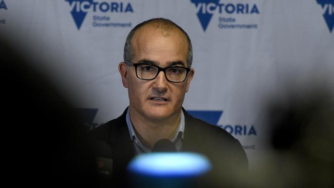 Victorian Acting Premier James Merlino. Picture: NCA NewsWire / Andrew Henshaw