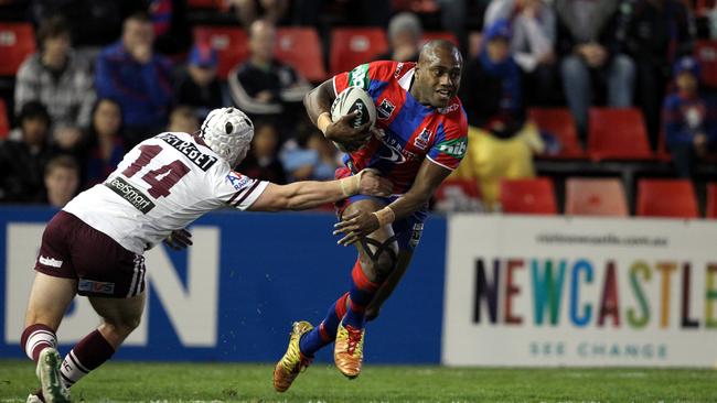 When playing good footy, Uate is tough to stop.