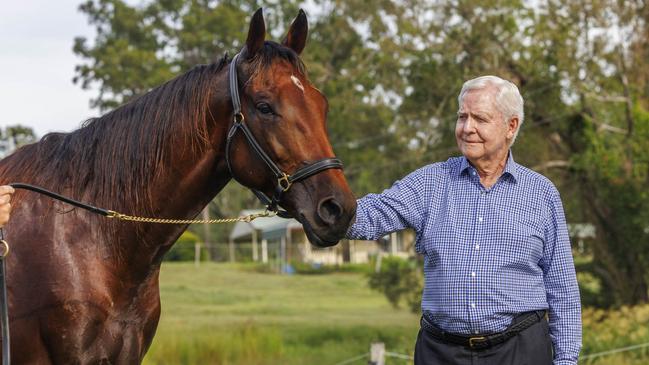 Kevin Seymour has high hopes for Leap to Fame. Picture: Glenn Hunt