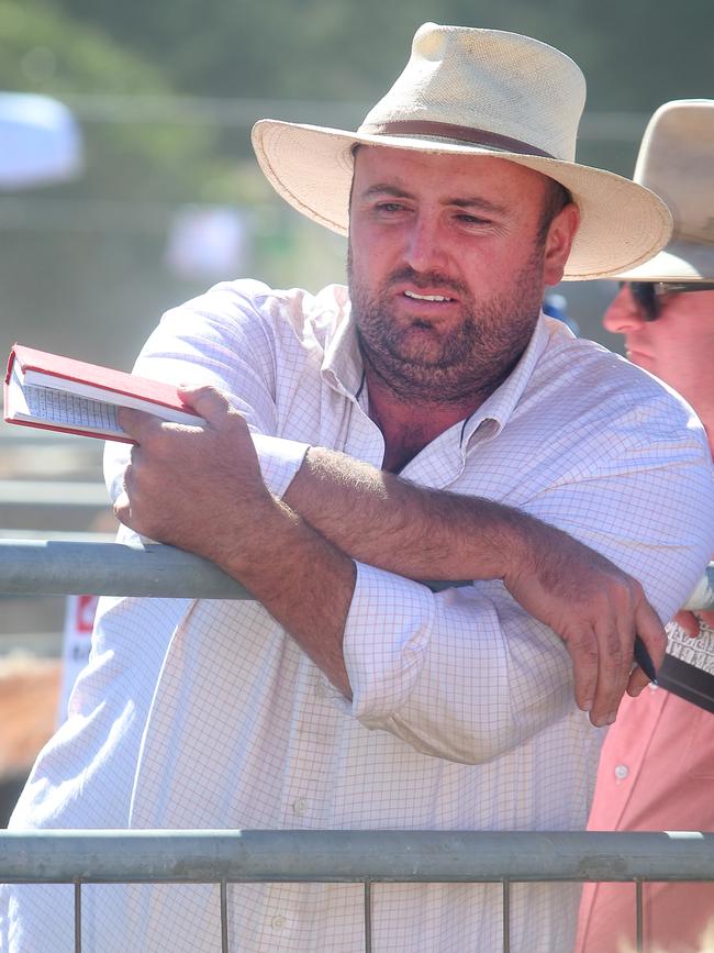 Elders Yea livestock manager Jamie Quinlan at Benambra.