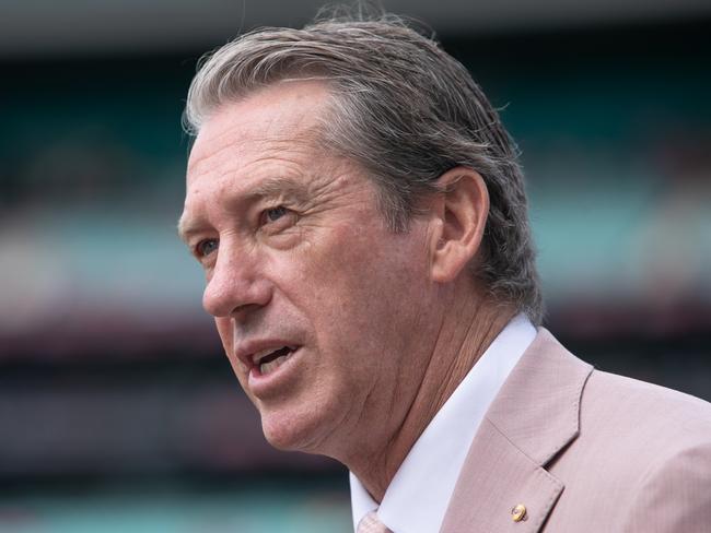 Glenn McGrath at the Pink Test at the SCG in January. Picture: Julian Andrews