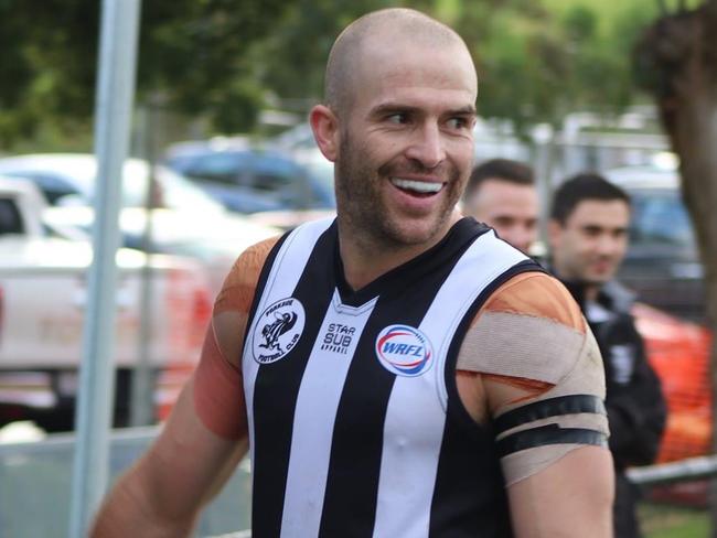 Parkside WRFL playing assistant coach Shaun Campbell. Picture: Vladimir Bera