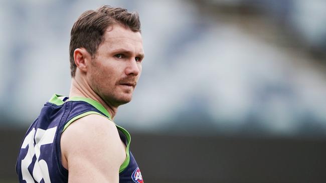 Patrick Dangerfield at Geelong training.