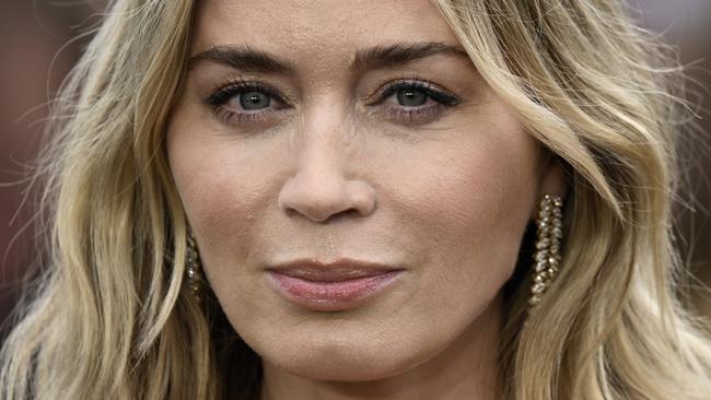 Emily Blunt attends the photocall for "Oppenheimer" in Trafalgar Square on July 12, 2023 in London, England. Picture: Gareth Cattermole/Getty Images