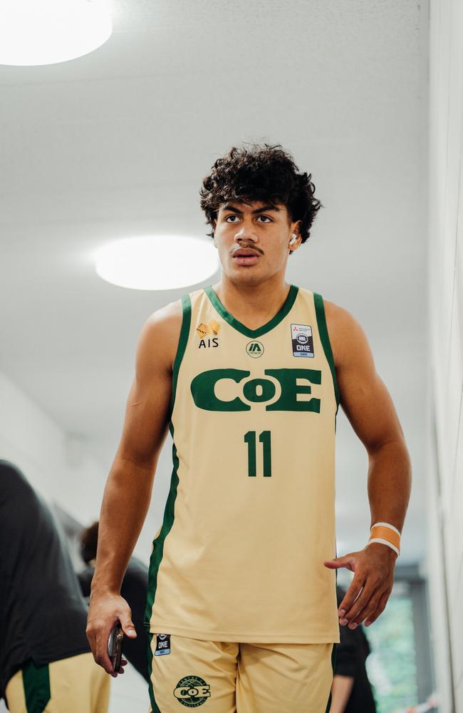 Roman Siulepa during this year's Albert Schweitzer tournament, where he helped lead Australia to gold. Picture: Felix Steiner
