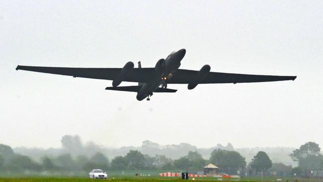 File photo a U-2 Dragon Lady spy plane, similar to the one that followed the Chinese spy balloon across the US. Picture: Supplied