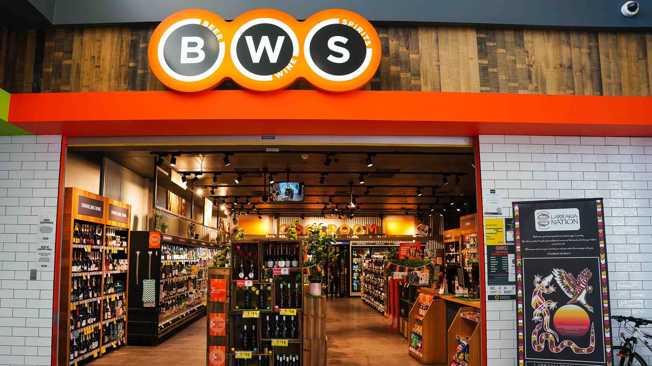 BWS Store. Picture: File