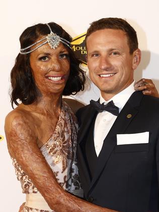 A fan of Viktoria Novak: Turia Pitt's at Interplast Gatsby Gala