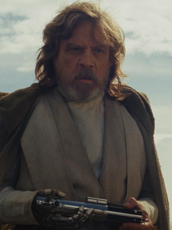 Mark Hamill as Luke Skywalker. Picture: Lucasfilm