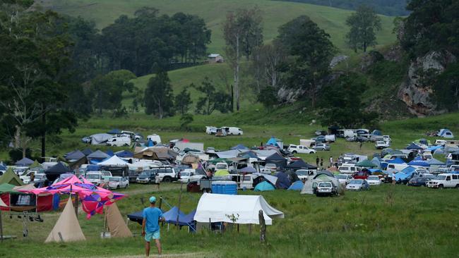 The Mount Lindesay property were the rave was held. Picture: Mark Calleja