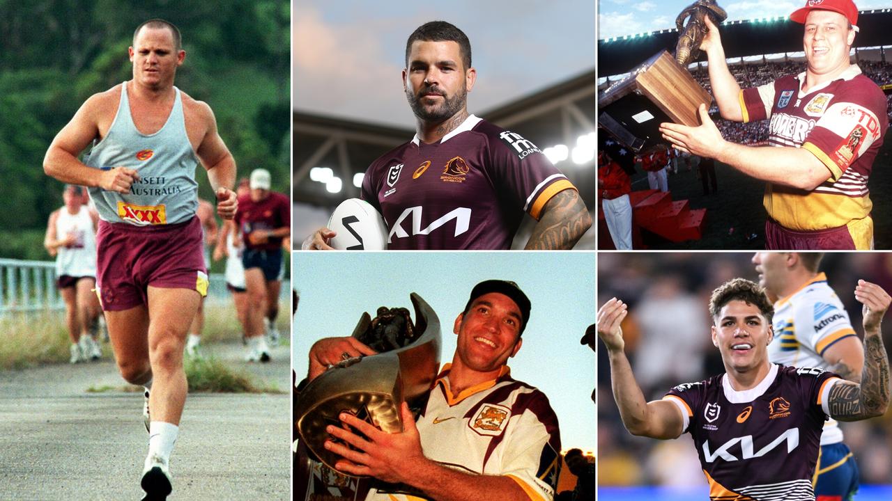 Brisbane Broncos' top ten players