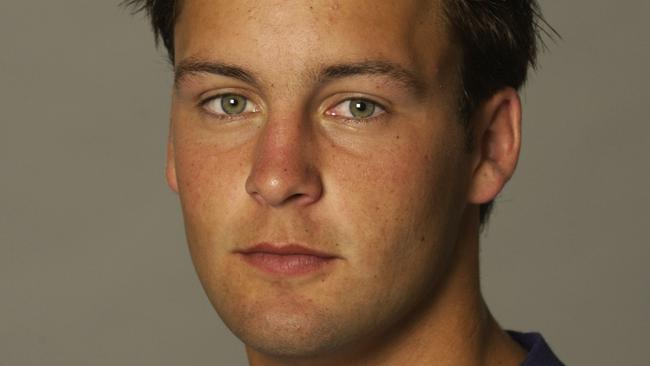 A fresh-faced Jimmy Bartel back in 2002.