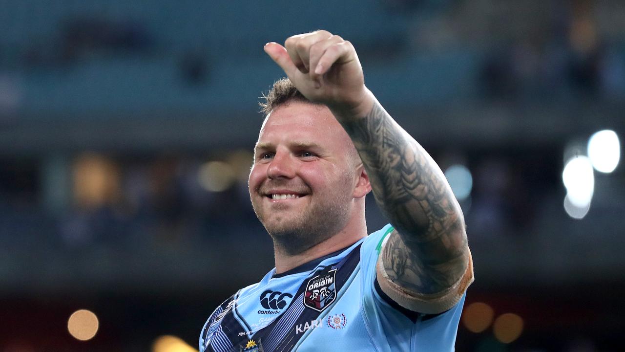 Nathan Brown played two matches for the Blues in 2020. Photo by Mark Kolbe/Getty Images