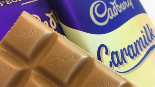 Cadbury Caramilk bars have ended up being sold on eBay.