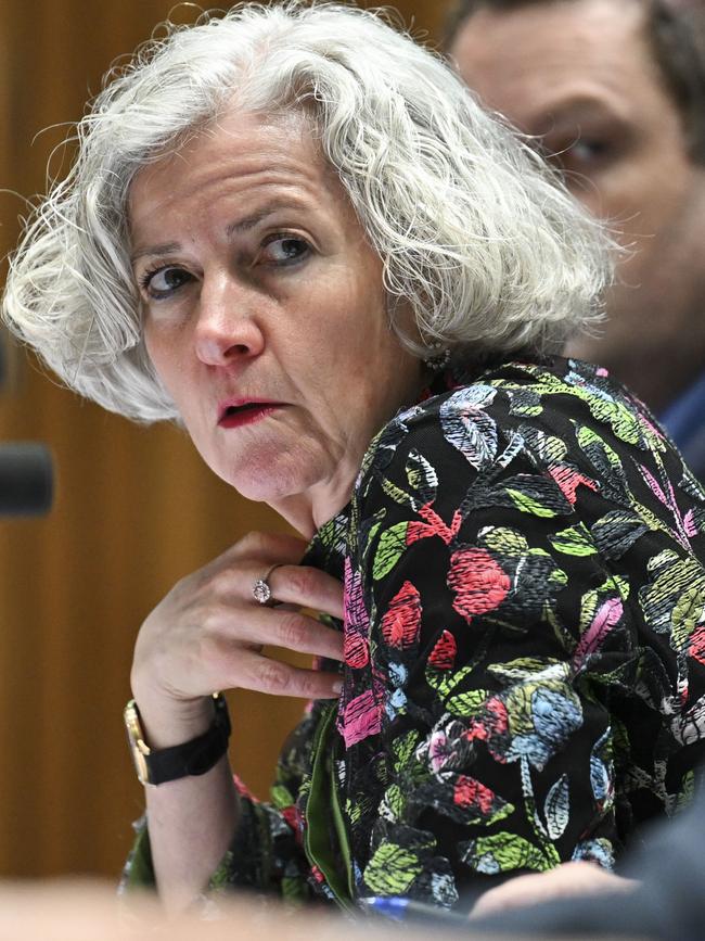 Home Affairs department secretary Stephanie Foster. Picture: NewsWire / Martin Ollman