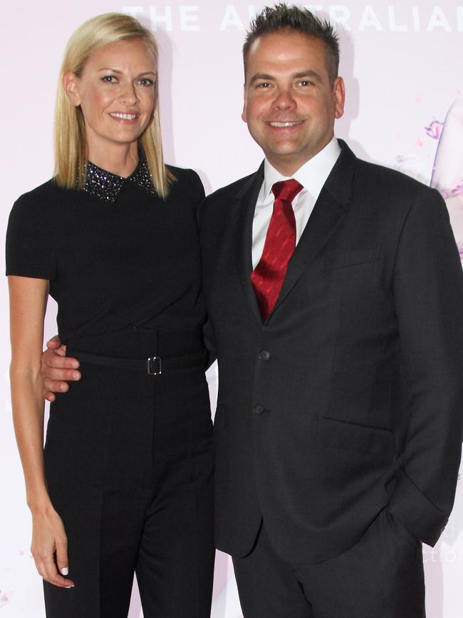 Sarah and Lachlan Murdoch.