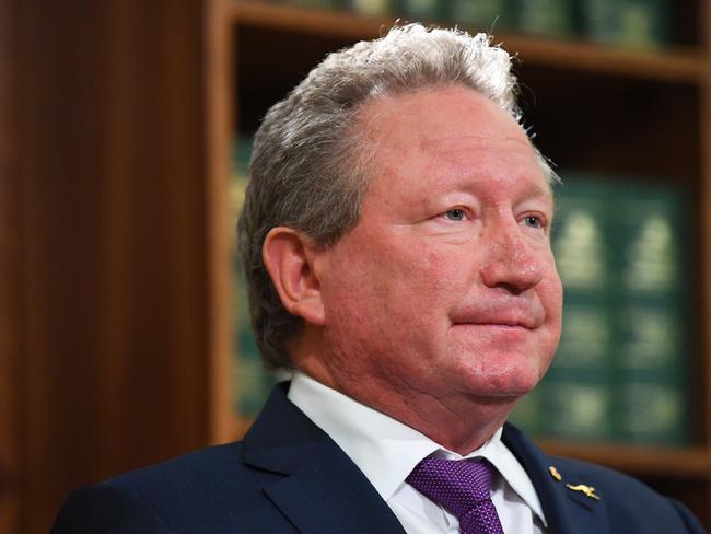 Andrew Forrest. Picture: AAP