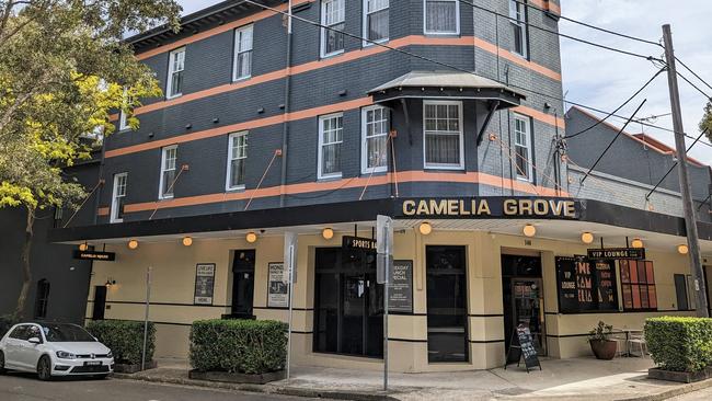 The newly renovated, Camelia Grove Hotel, in Alexandria, today. Picture: Justin Lloyd.