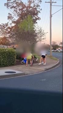 Four women trade blows on busy Toowoomba intersection