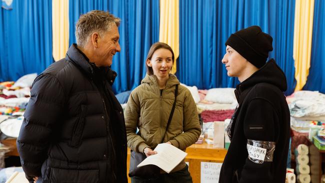 UNICEF’s spokesperson James Elder says the war in Ukraine is ‘cruel, despairing and bloody’. Picture: Supplied