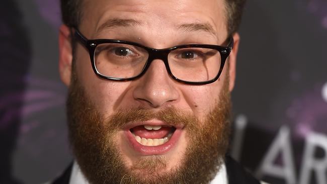 HOLLYWOOD, CA - OCTOBER 17: Actor Seth Rogen arrives at the 3rd Annual Los Angeles Hilarity for Charity Variety Show at Hollywood Palladium on October 17, 2014 in Hollywood, California. (Photo by Frazer Harrison/Getty Images)