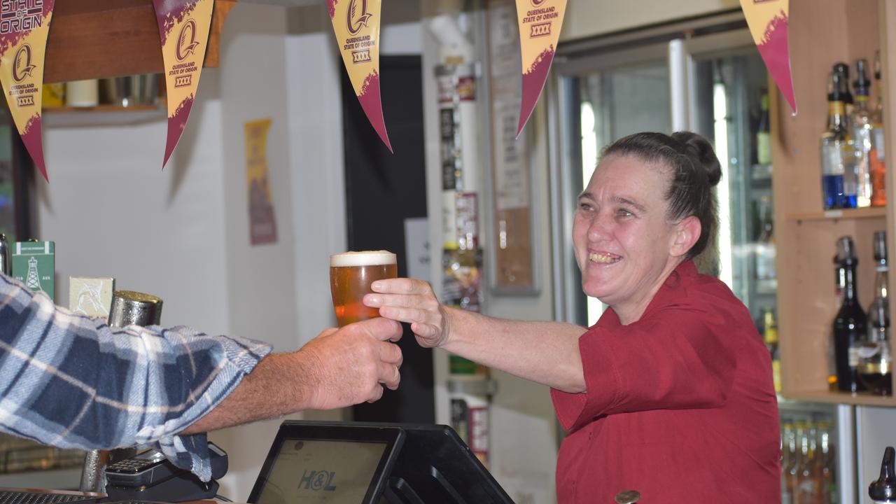 ‘You don’t say you’ve got nothing to do, you get a tooth brush and start scrubbing’: Mackay’s best bartender Michelle Clews on her work ethic. Picture: Lillian Watkins