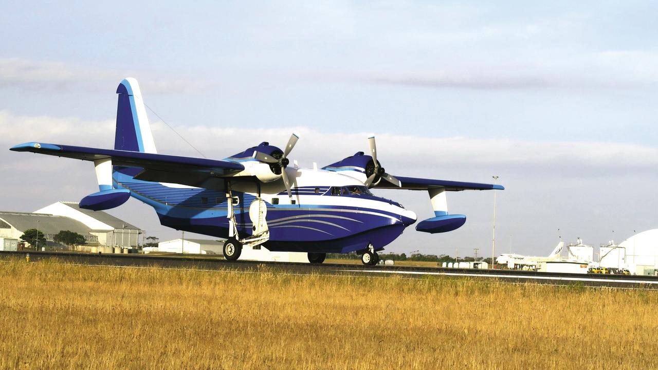 The Albatross G-111T aircraft being built in Darwin by Amphibian Aerospace Industries