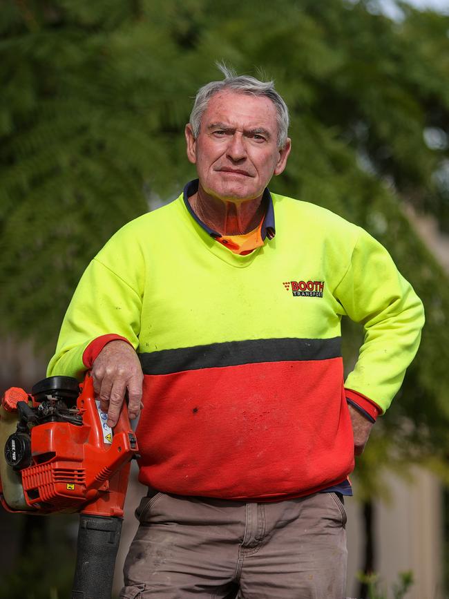 John Hayes, of The Bondi Gardener and Handyman, says the proposal is a “plethora of stupidity”. Picture: Justin Lloyd.