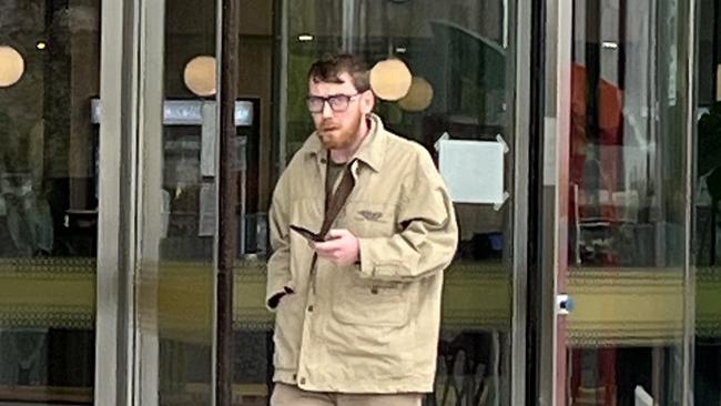 Taylor John Jones pleaded guilty to arson, common assault and possessing an offensive weapon. Picture: Julia Kanapathippillai