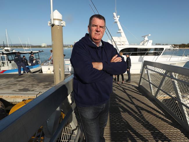 Fisheries Minister Mark Furner said the gillnet ban was a tough but necessary decision, and there was a $160m assistance scheme for affected operators. Picture: Lyndon Mechielsen/The Australian